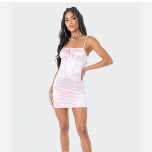Liv Satin Corset Dress
